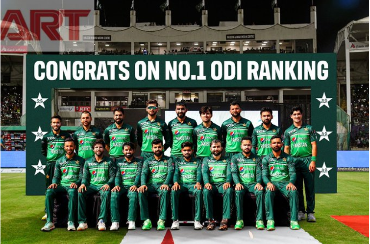 Pakistan become No. 1 ODI team