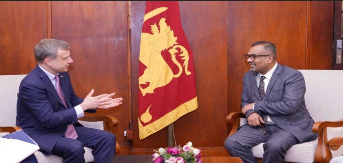 Minister Anil Jayantha meets US Ambassador