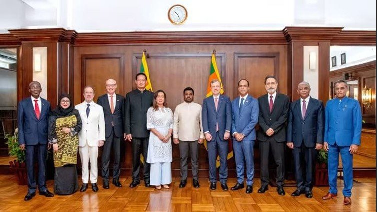 Eleven new diplomats present credentials to President