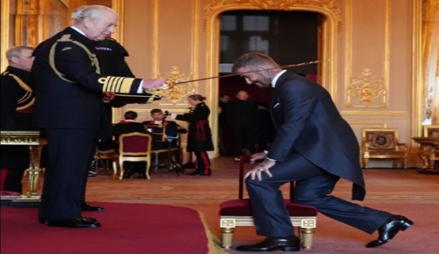 David Beckham receives knighthood from King Charles III: My proudest moment