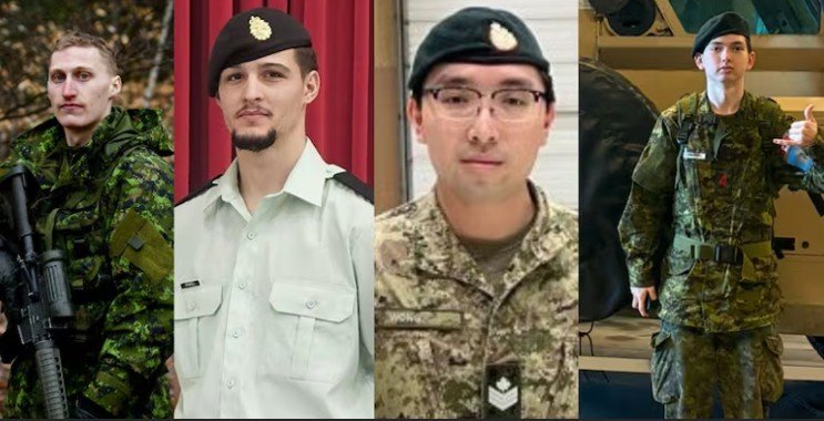 Canadians mourning after fire kills 4 service members at CFB Wainwright