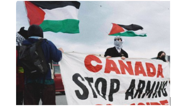 Pro-Palestinian protest shuts Deltaport