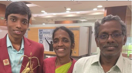 Praggnanandhaa credits mother's support after winning World Cup silver