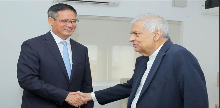 Chinese Ambassador Meets Ranil