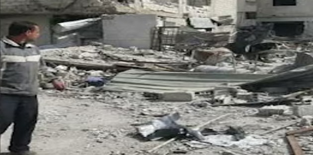 Damascus cafe blast near courthouse kills nine, injures 20