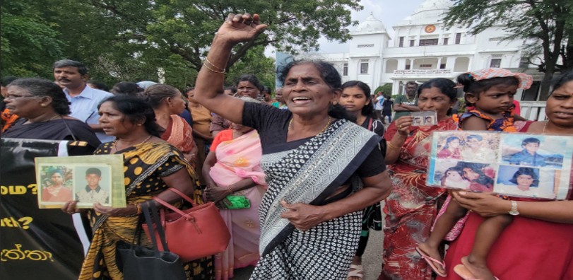 Relatives of the Disappeared Hold Major Protest at Chemmani