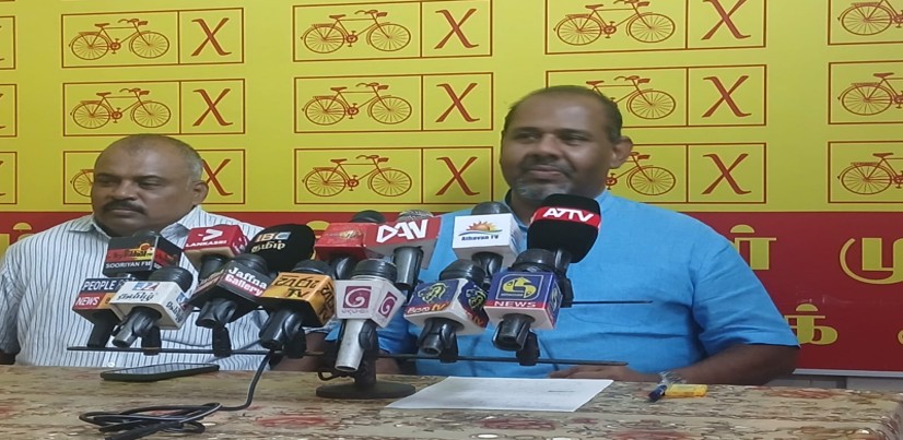 Minister Chandrasekaran Attempting to Mislead the Public, Says Gajendrakumar MP