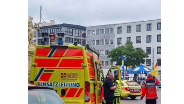Several injured in knife attack at anti-Islam rally in Germany, attacker nabbed