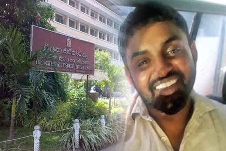 ‘Harak Kata’ Admitted to Colombo National Hospital