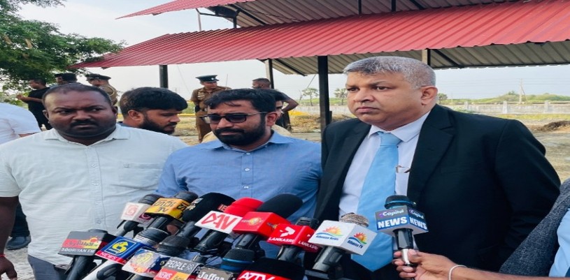 Minister Harshana Nanayakkara Inspects Chemmani Mass Grave Excavations