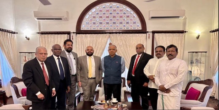 Sri Lanka Tamil State Party MPs Meet Indian High Commissioner and US Diplomat