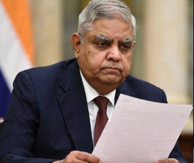 India's Vice President Jagdeep Dhankhar resigns