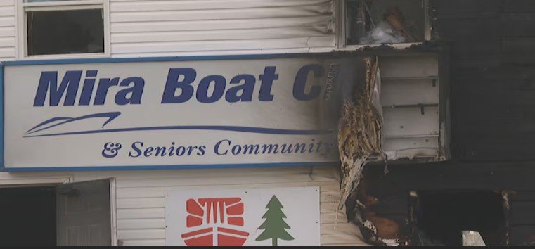 Fire marshal investigating blaze at Mira Boat Club