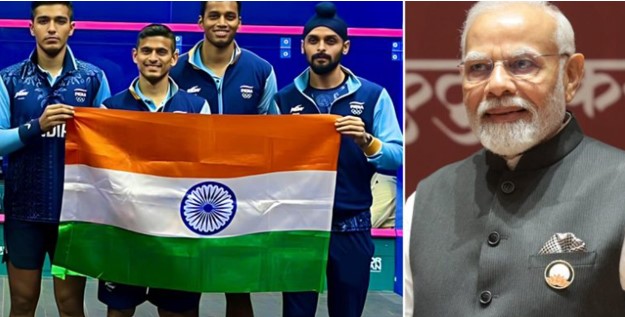 PM Modi congratulates India's athletes, badminton team after medal rush