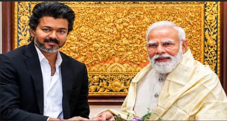 CM Vijay asks PM Modi to retain 543 Lok Sabha seats