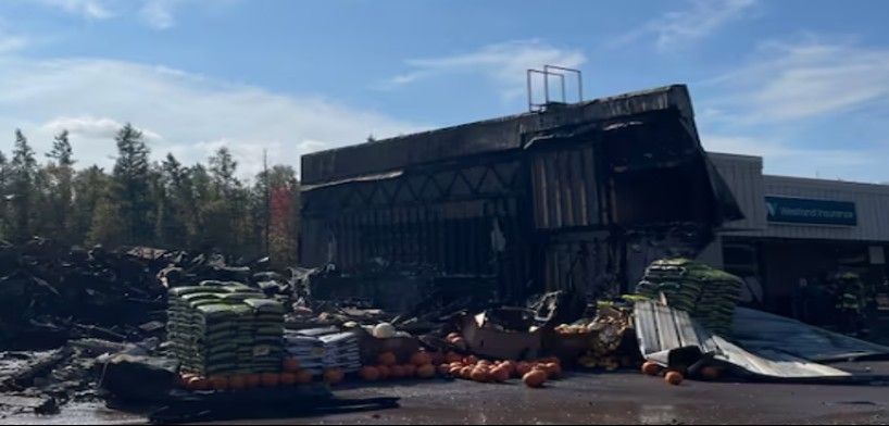 Fire destroys Salisbury's lone grocery store