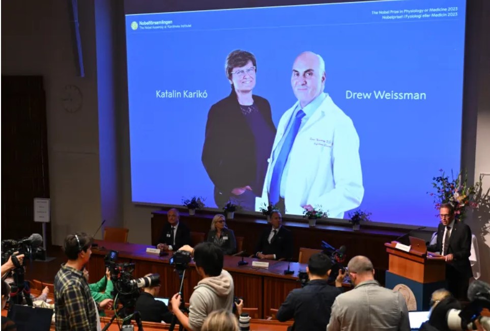 Katalin Kariko, Drew Weissman win Nobel Prize in medicine for mRNA vaccines
