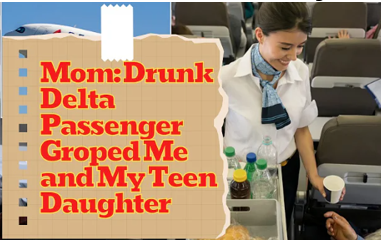 Drunk man harasses woman, her daughter on flight; lawsuit filed against airlines