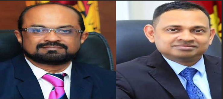 Minister of Energy Kumar Jayakody and Secretary to the Ministry of Power Udayanga Hemapala Resign
