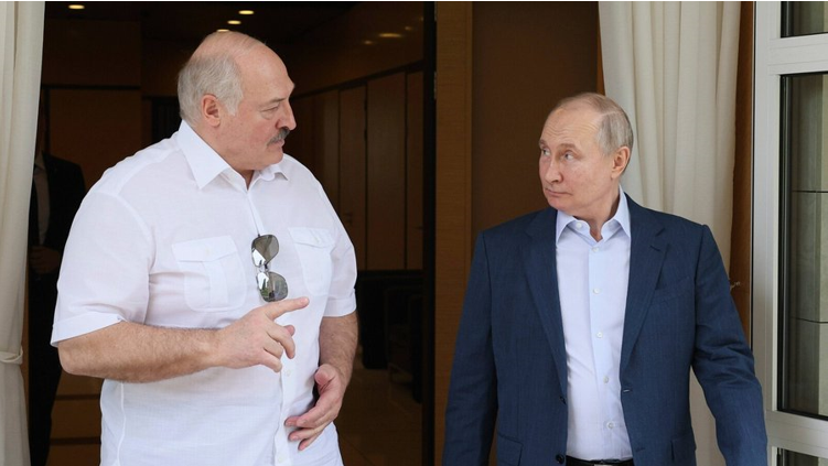 Ukraine invasion ‘gift’ to West by Vladimir Putin, Belarus president says