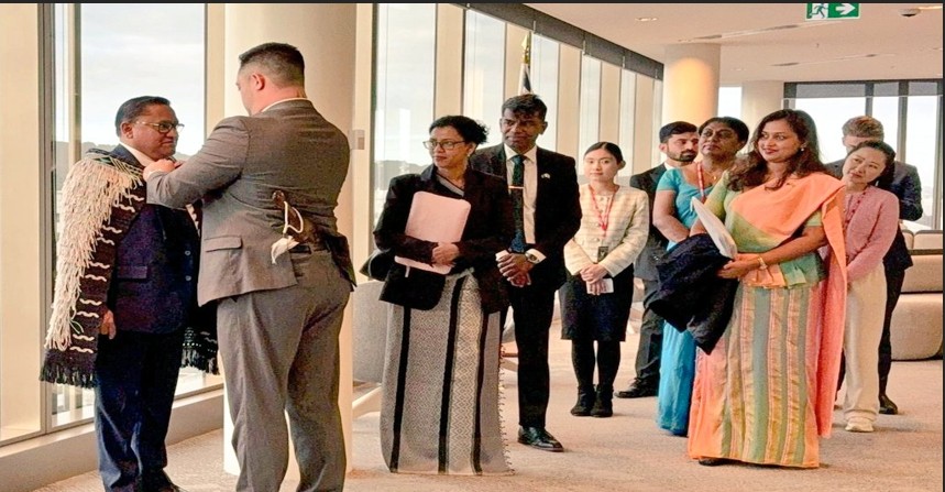 Sri Lanka and New Zealand Foreign Ministers Discuss Global and Regional Developments