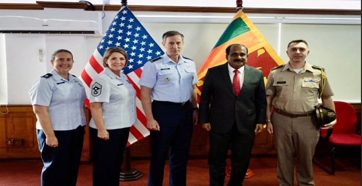 Sri Lanka and US Review Expanding Defence Partnership