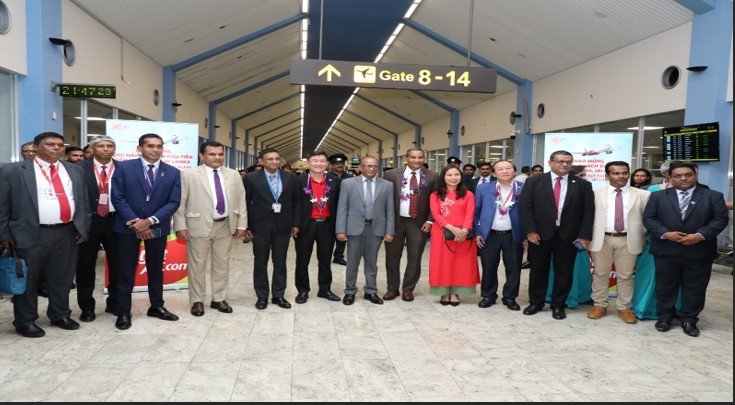 Direct flight service launched to strengthen Sri Lanka-Vietnam bilateral ties