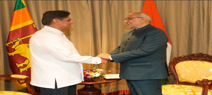 Indian Vice President Meets Opposition Leader Sajith Premadasa