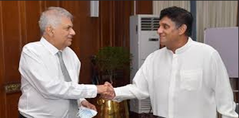 Sajith Meets Ranil; Says Visit Was to Inquire About Former President’s Health