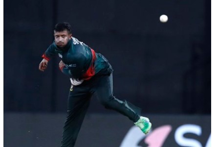 Shakib Al Hasan given bowling ban in international cricket