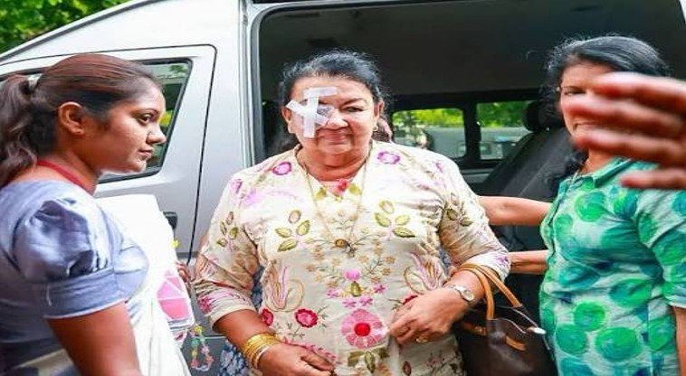 Shiranthi Rajapaksa’s Anticipatory Bail Application Rejected; Admitted to Hospital