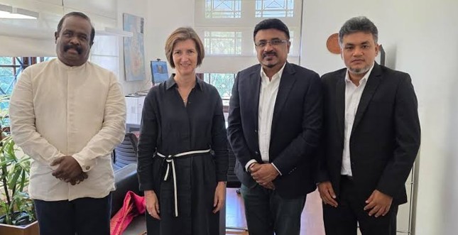 TELO Delegation Meets Outgoing Swiss Ambassador
