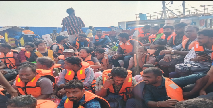 Transport Services to Neduntheevu Disrupted Daily Amid Severe Difficulties