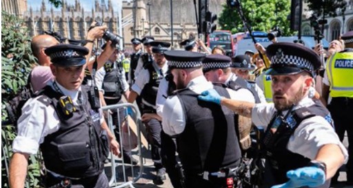 UK protests: Over 70 arrested for supporting banned group Palestine Action