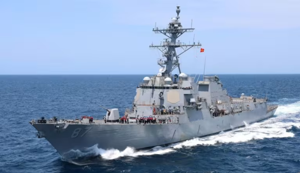 US warship shoots down drone, missile fired by Yemen's Houthis