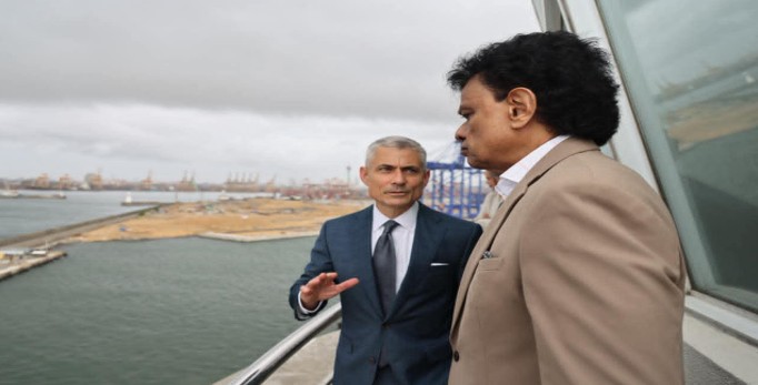 US Assistant Secretary of State Visits Colombo Port