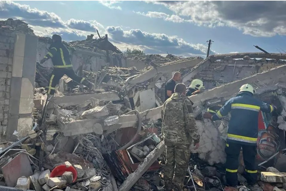 Ukraine says 51 killed in Russian attack on Kharkiv village