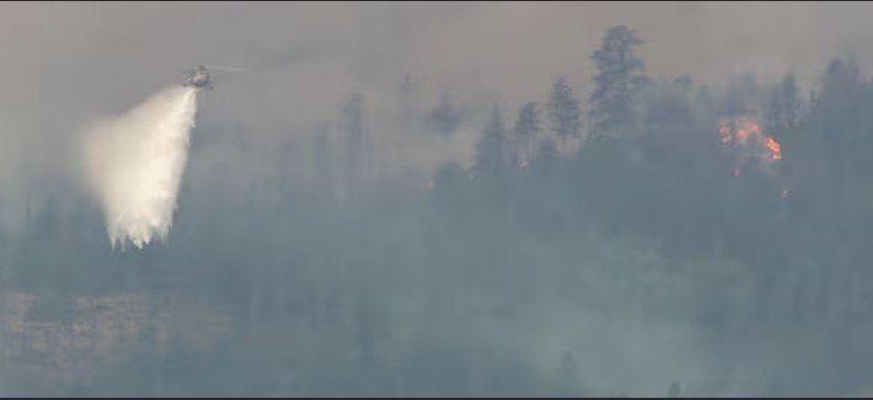 More than 5,000 people evacuated as Okanagan Lake wildfires grow